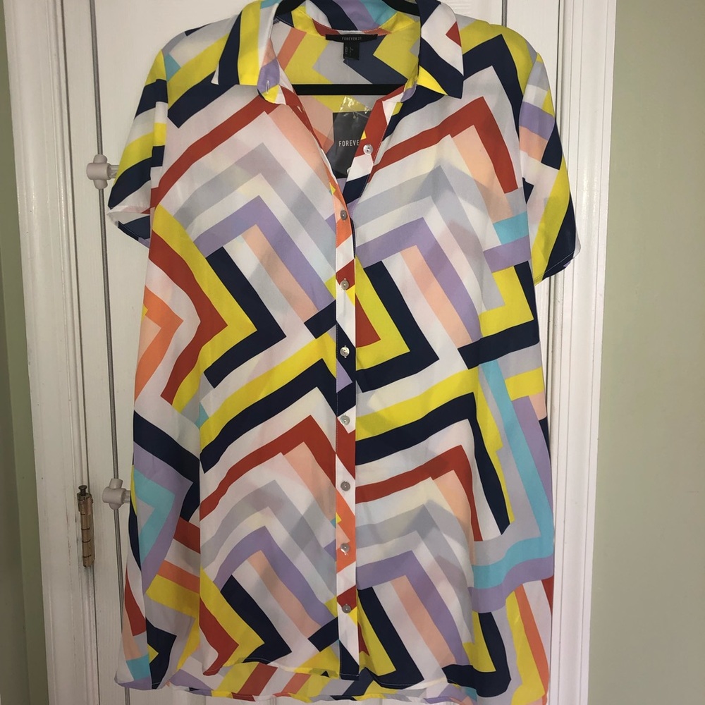 NWT F21 SHIRT DRESS